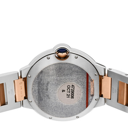 Cartier Stainless Steel 18K Pink Gold 42mm Ballon Bleu De Cartier Automatic Watch 4 of 5