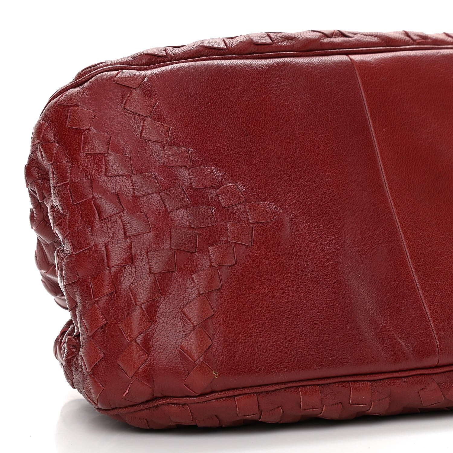 Bottega Veneta Nappa Intrecciato Maggiore Small Basket Bag Eclipse 10 of 11