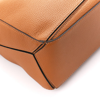 Loewe Grained Calfskin Small Puzzle Bag Tan 18 of 23