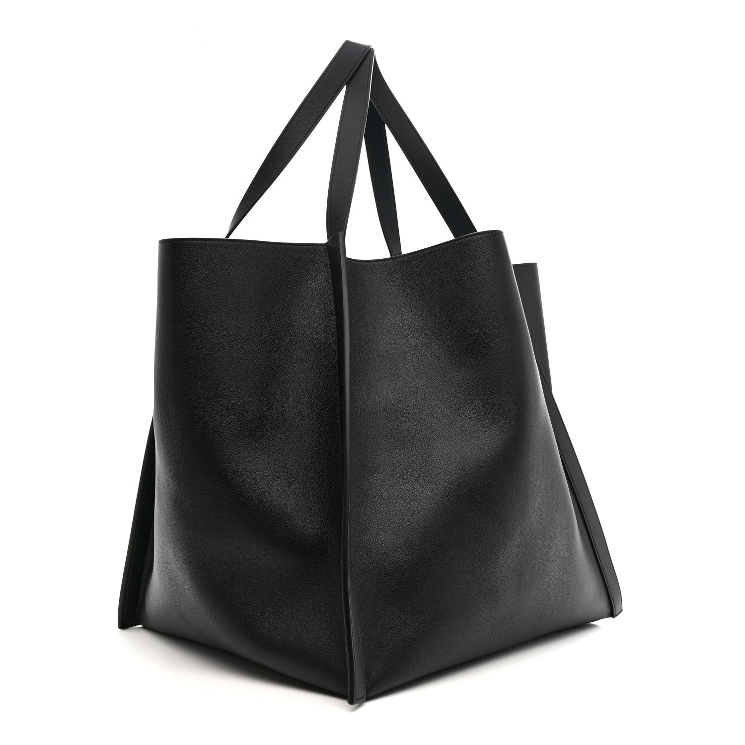 Celine Supple Calfskin Medium Cube Black 4 of 11
