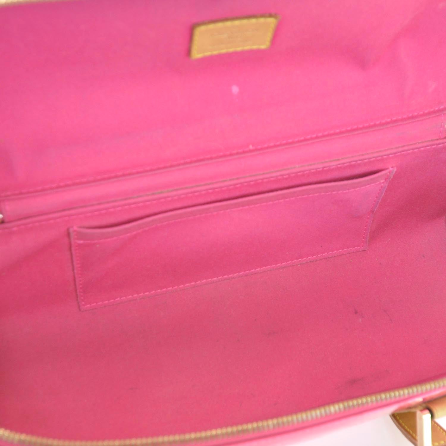 Louis Vuitton Vernis Sullivan Horizontal GM Fuchsia 7 of 9