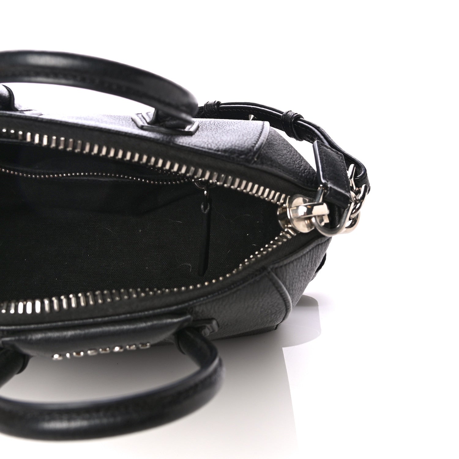 Givenchy Sugar Goatskin Mini Antigona Black 4 of 9