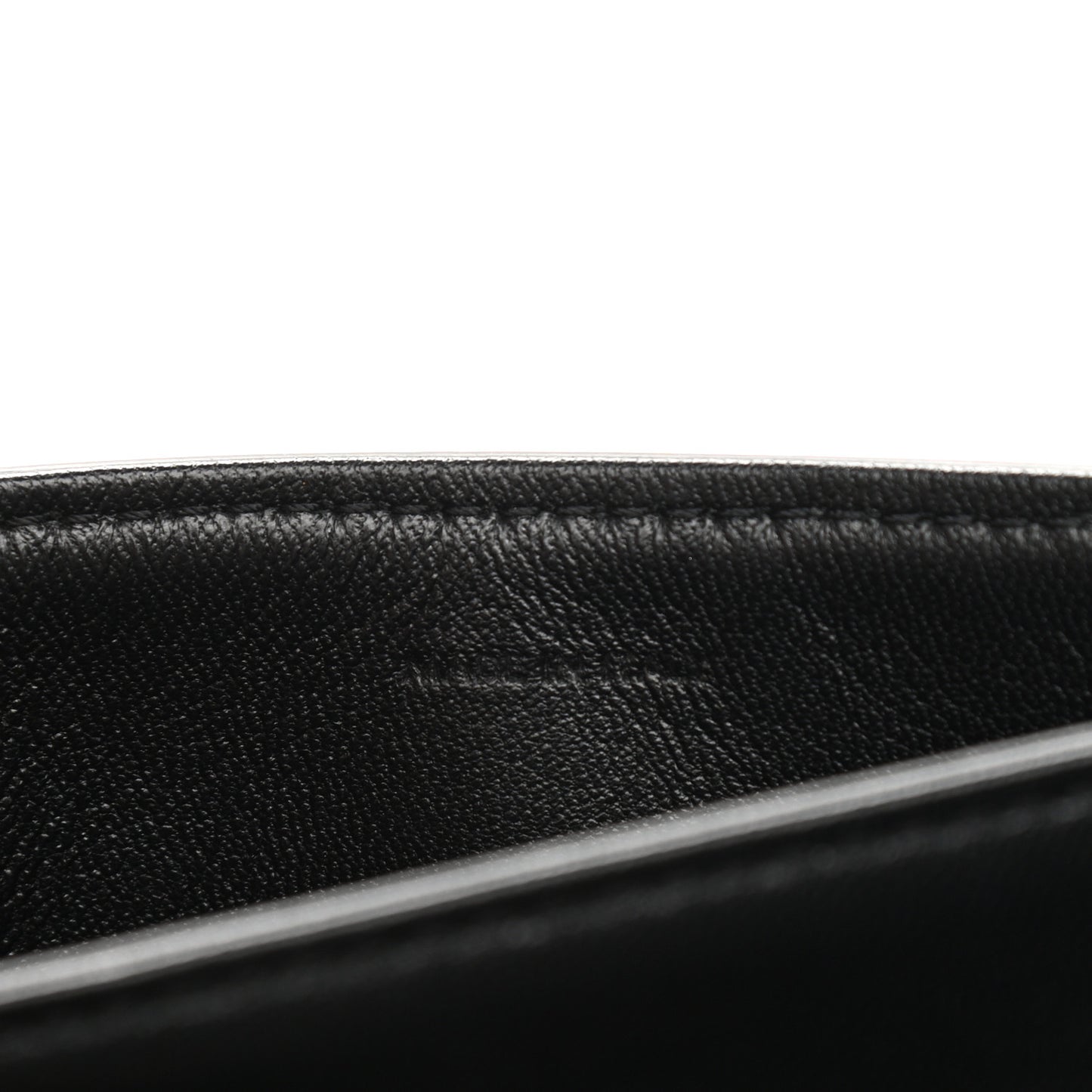 Shiny Calfskin Small Triomphe Black