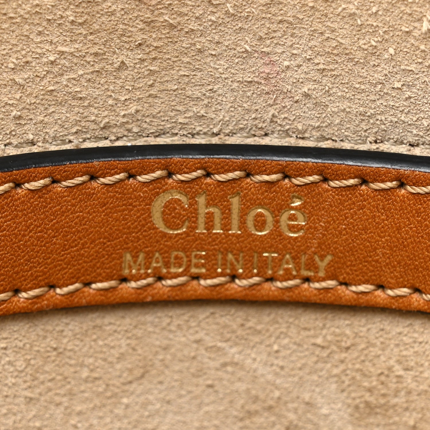 Chloe Calfskin Braided Small Hudson Shoulder Bag Caramel 6 of 10