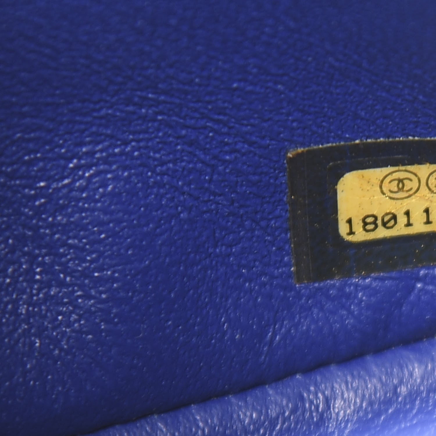 Chanel Lambskin Quilted Mini Rectangular Flap Blue 7 of 11