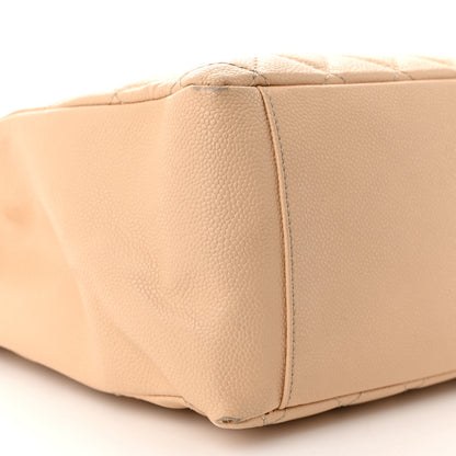 Chanel Caviar Quilted Grand Shopping Tote GST Beige 11 of 20