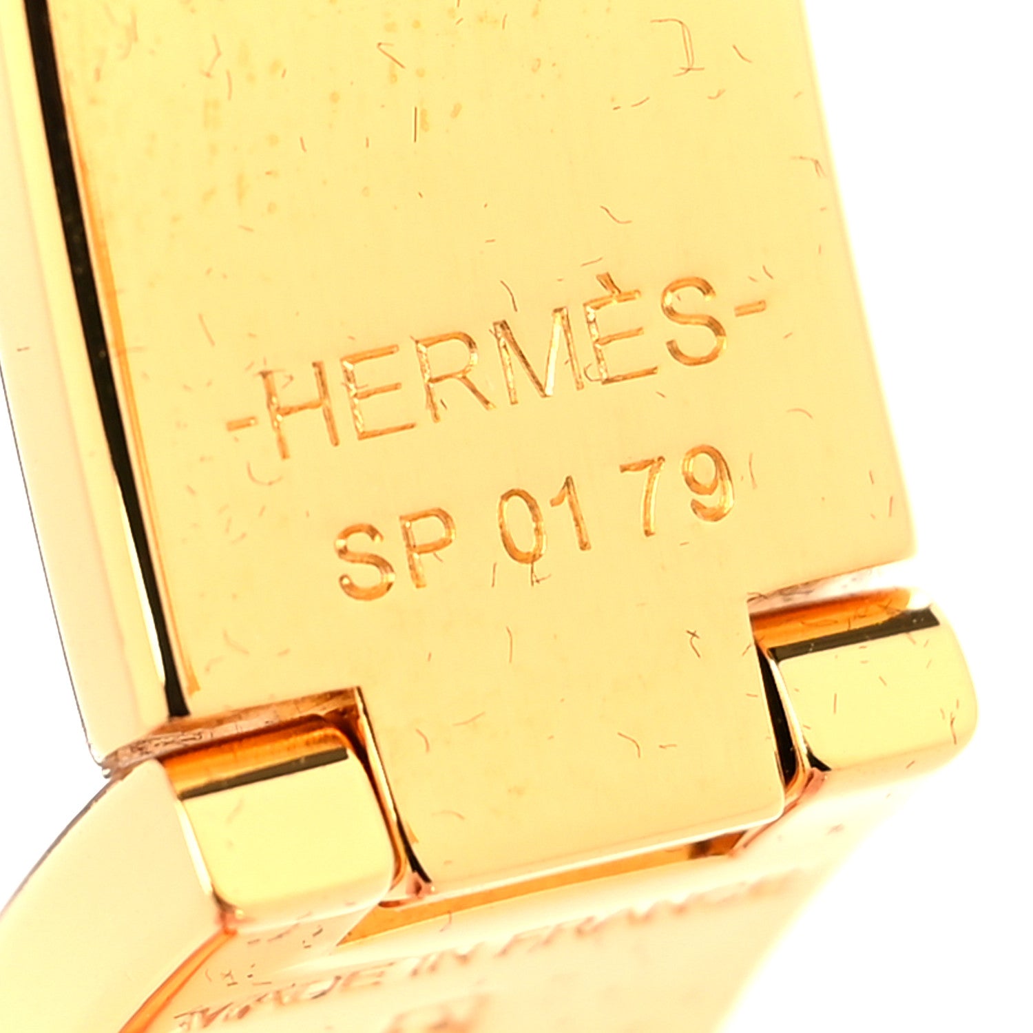 Hermes Enamel Narrow Clic Clac H Bracelet GM Jaune Tennis 5 of 5