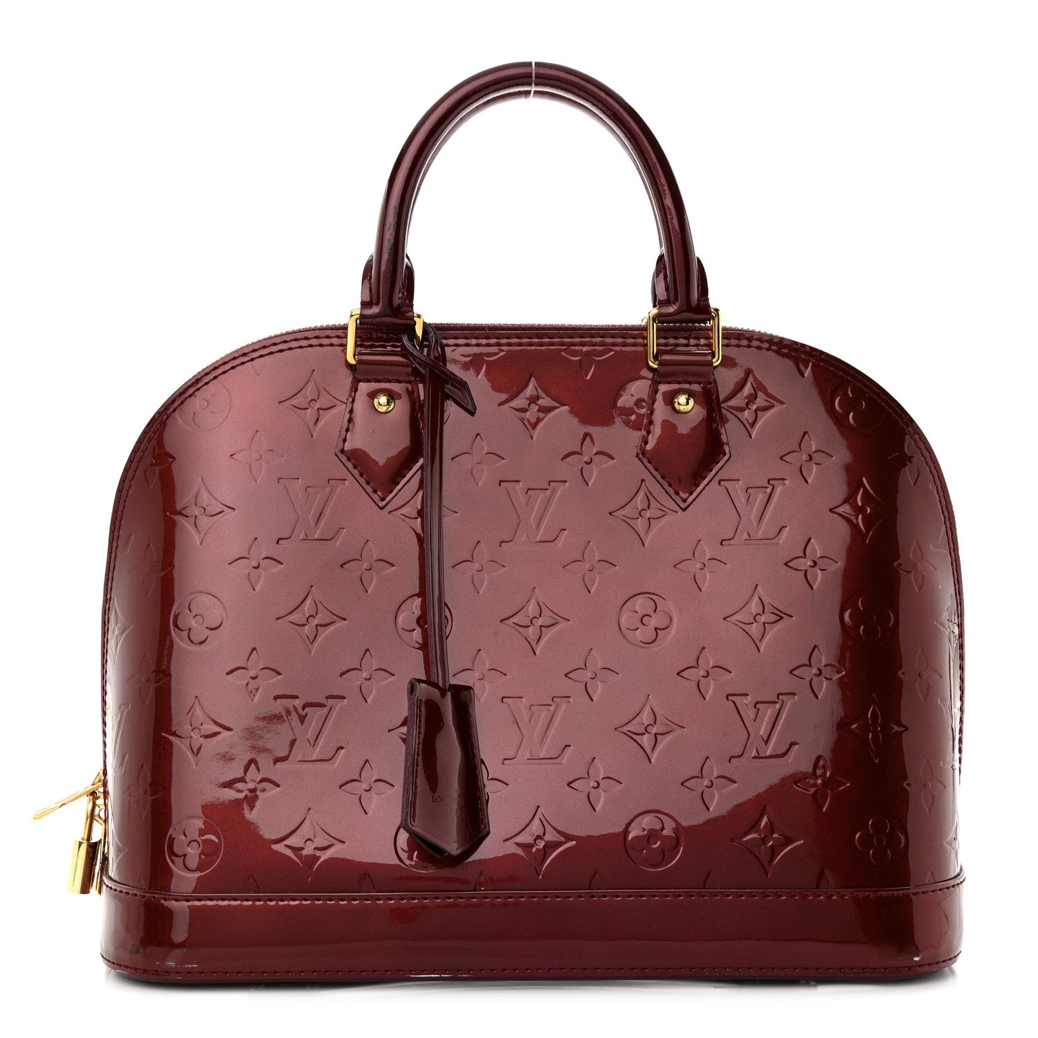 Louis Vuitton Vernis Alma PM Rouge Fauviste 1 of 11