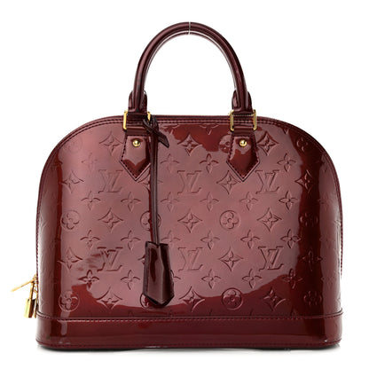 Louis Vuitton Vernis Alma PM Rouge Fauviste 1 of 11