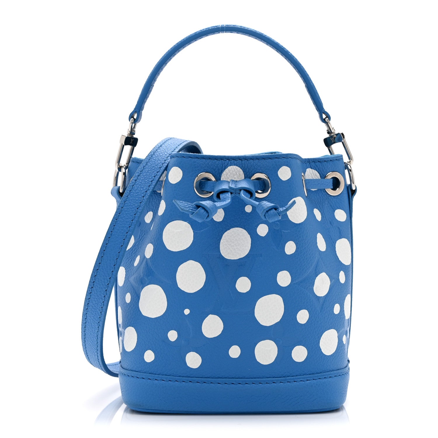 Louis Vuitton LV X YK Empreinte Nano Noe MM Blue White 1 of 9