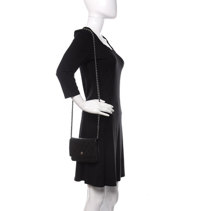 Chanel Caviar Quilted Wallet On Chain WOC Black 2 of 13