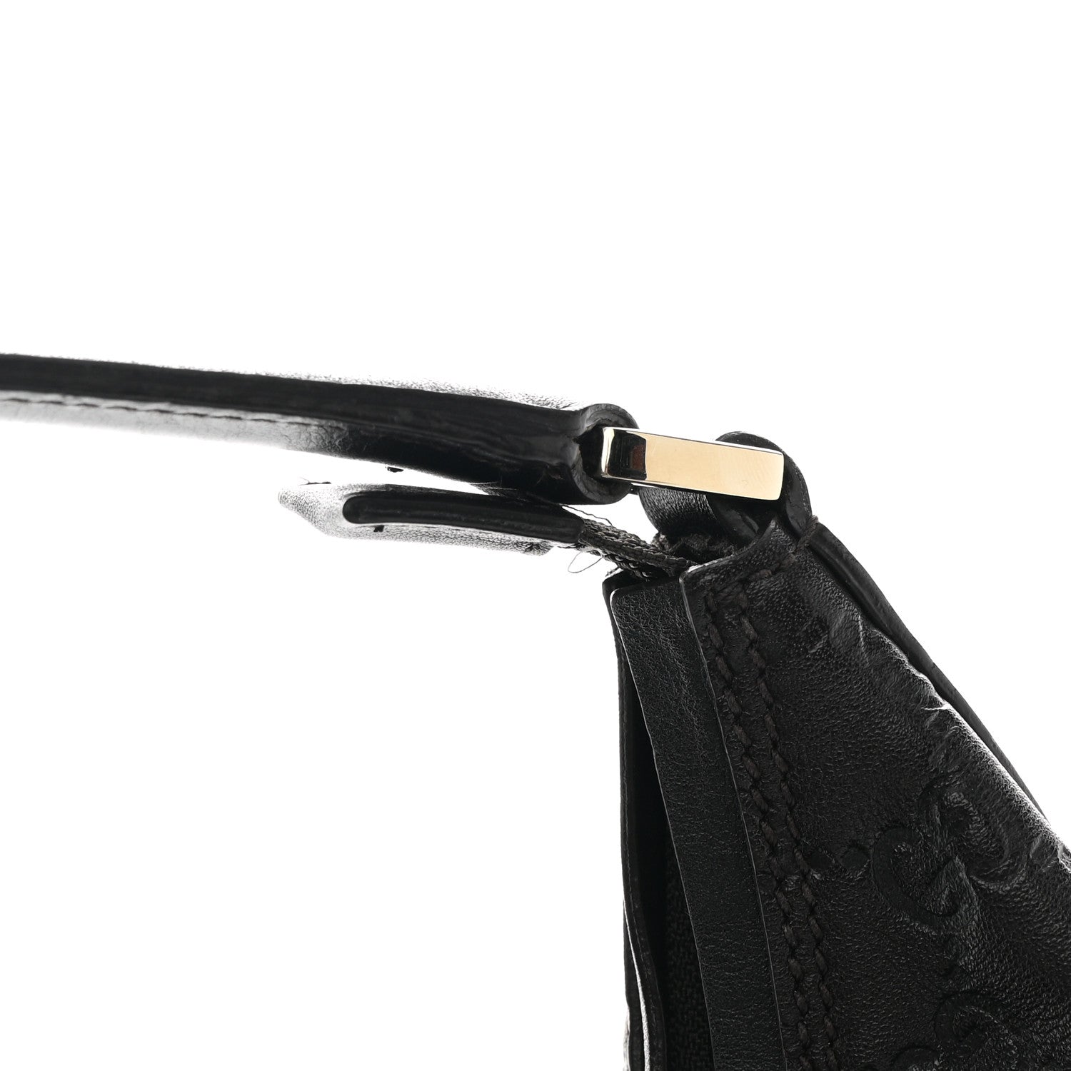 Gucci Guccissima Large Hobo Dark Brown 12 of 16