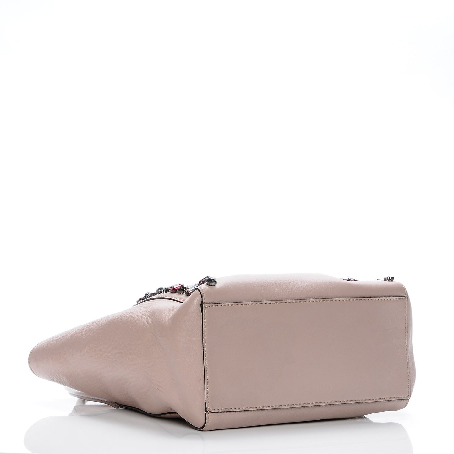 Nappa Crystal B Diamond Tote Light Pink