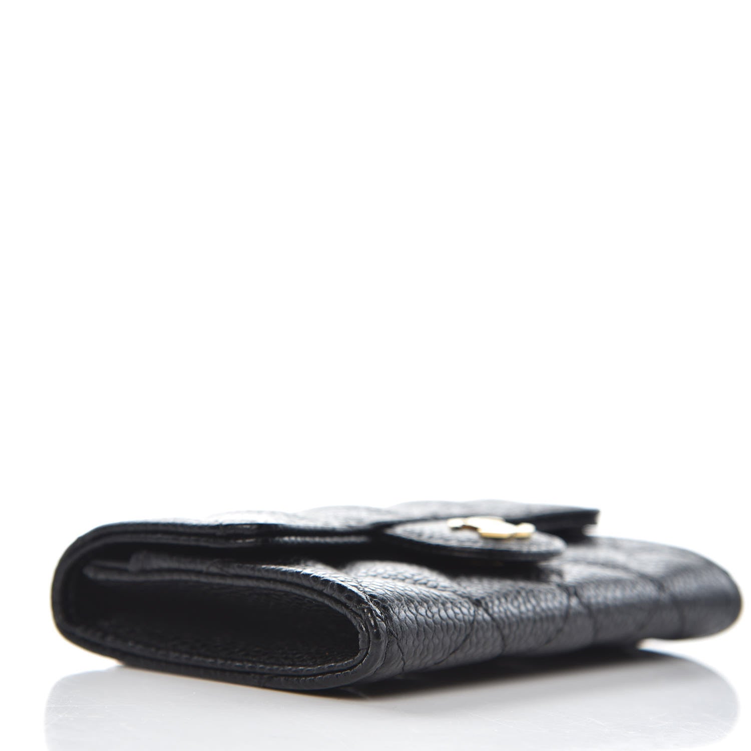 Chanel Caviar Quilted Flap Card Holder Black 4 of 9