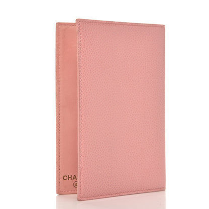 Chanel Caviar CC Passport Holder Pink 3 of 9