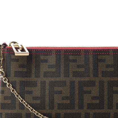 Fendi Zucca Spalmati Pochette Tobacco Fragola 10 of 10
