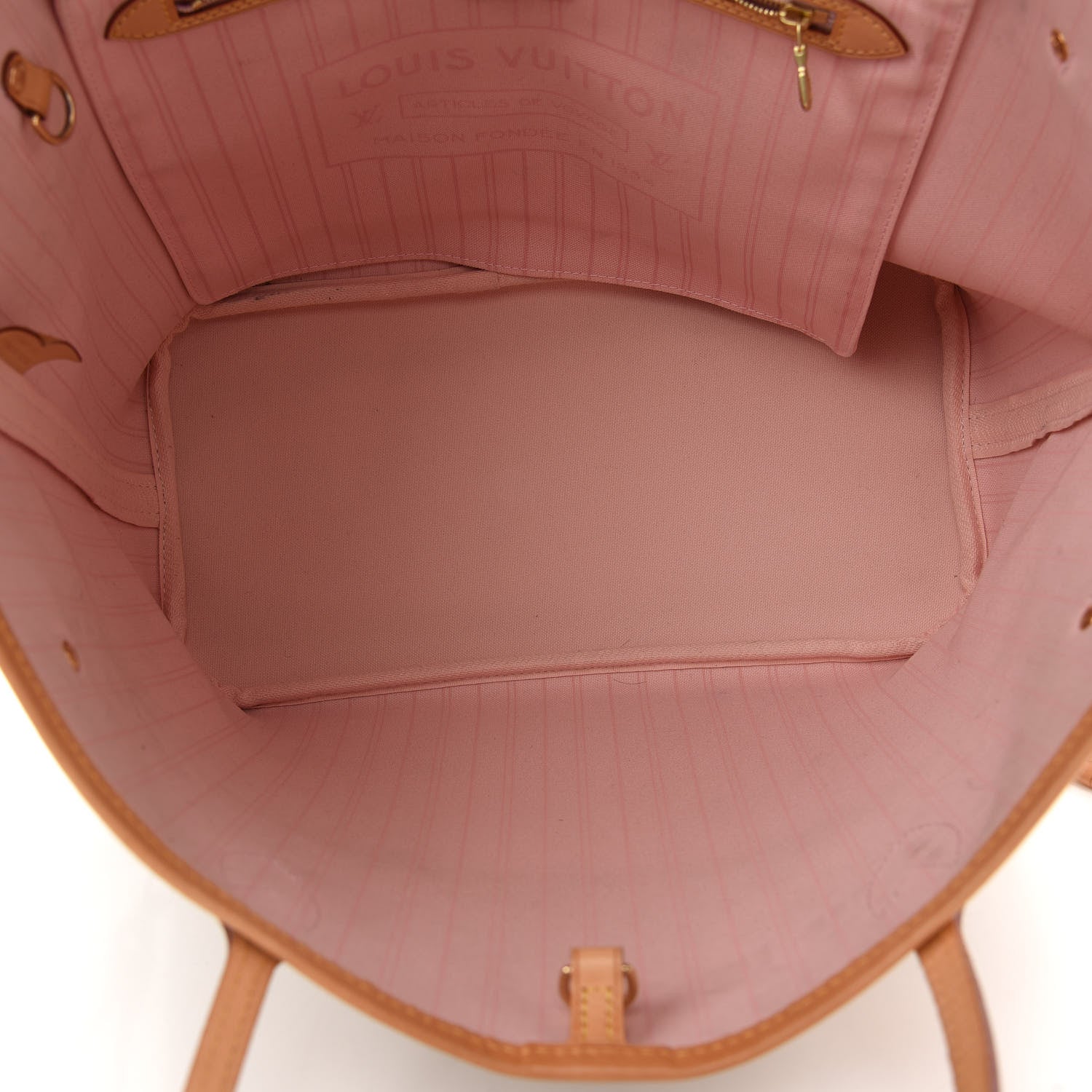 Louis Vuitton Damier Azur Neo Neverfull MM Rose Ballerine 8 of 10