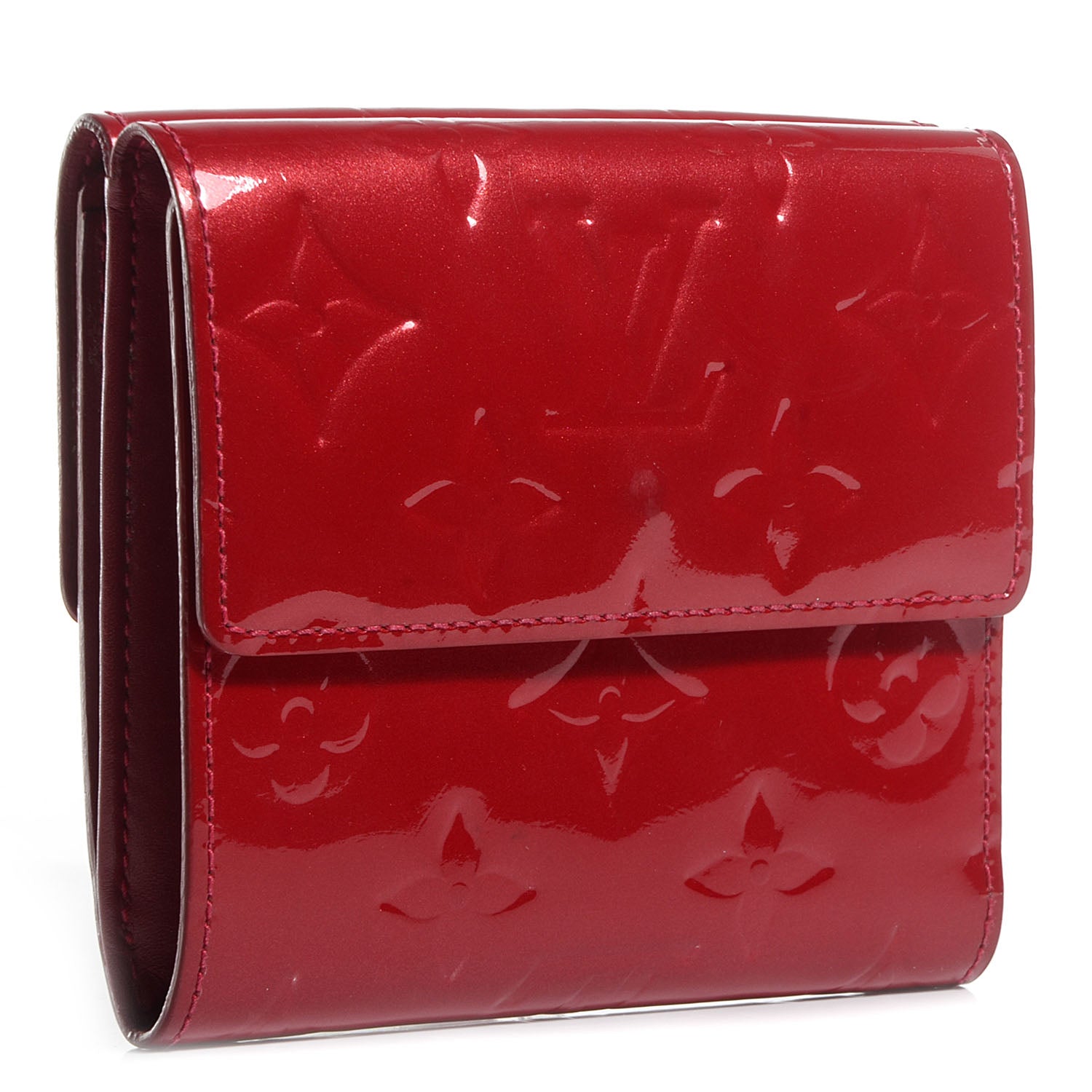 Louis Vuitton Vernis Ludlow Wallet Pomme D'Amour 3 of 8