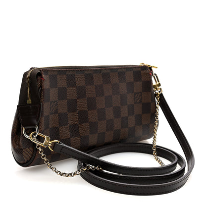 Louis Vuitton Damier Ebene Eva Clutch 3 of 12