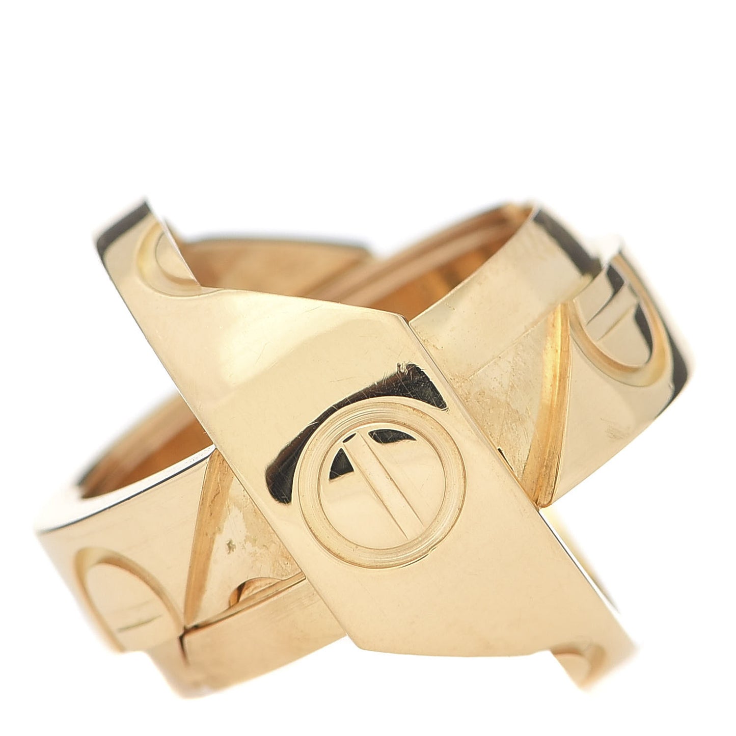 18K Yellow Gold 7mm Astro LOVE Ring 50 5.25