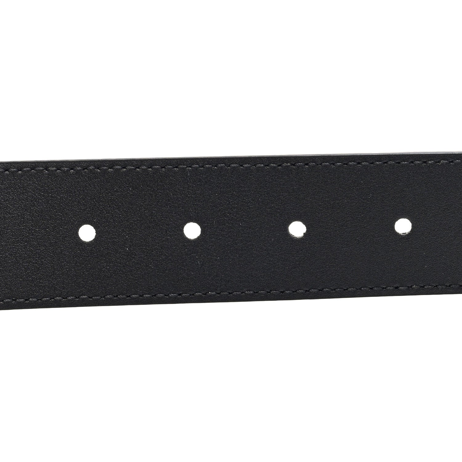 Gucci Calfskin Interlocking G 35mm Belt 120 48 Black 4 of 4