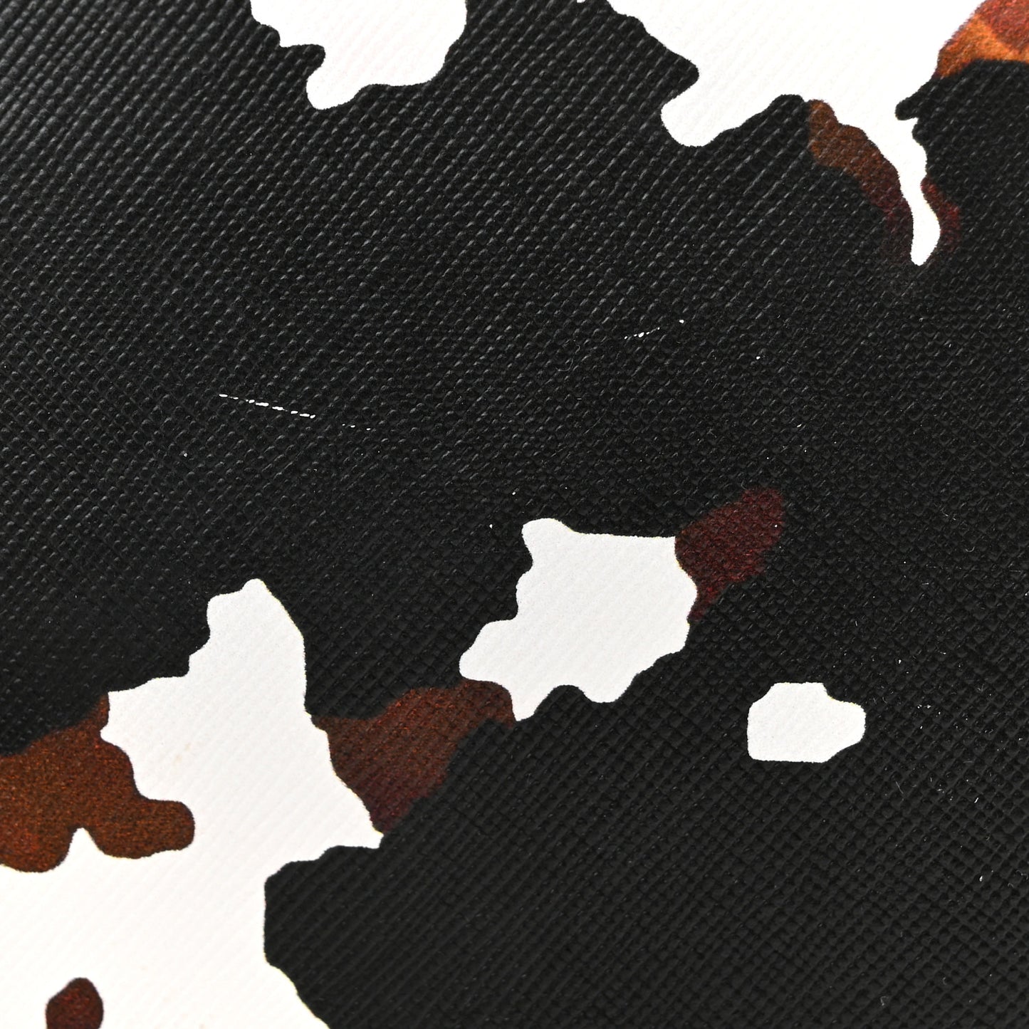 Calfskin Cow Print Mini Pocket Bag Multicolor