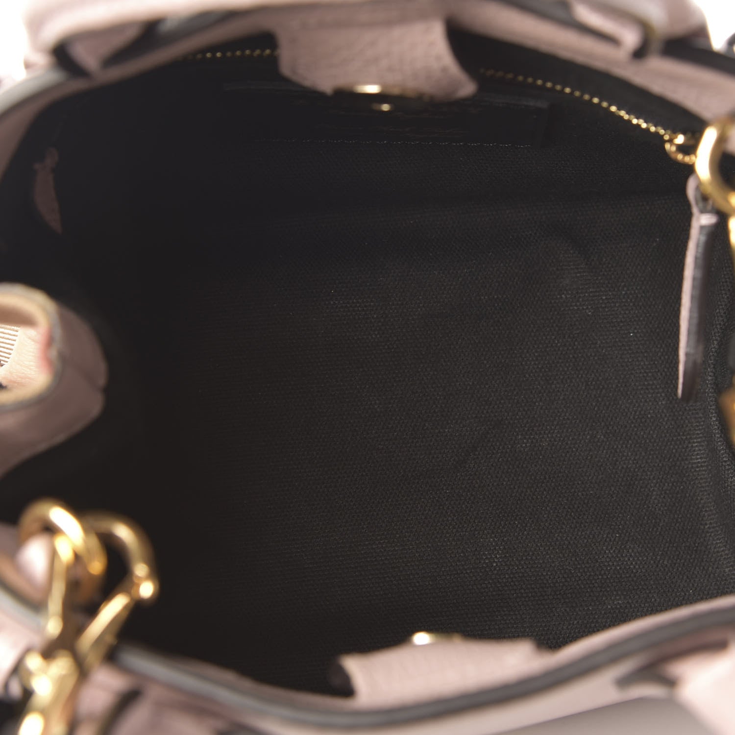 Burberry Grainy Calfskin House Check Small Banner Tote Pale Orchid 5 of 13