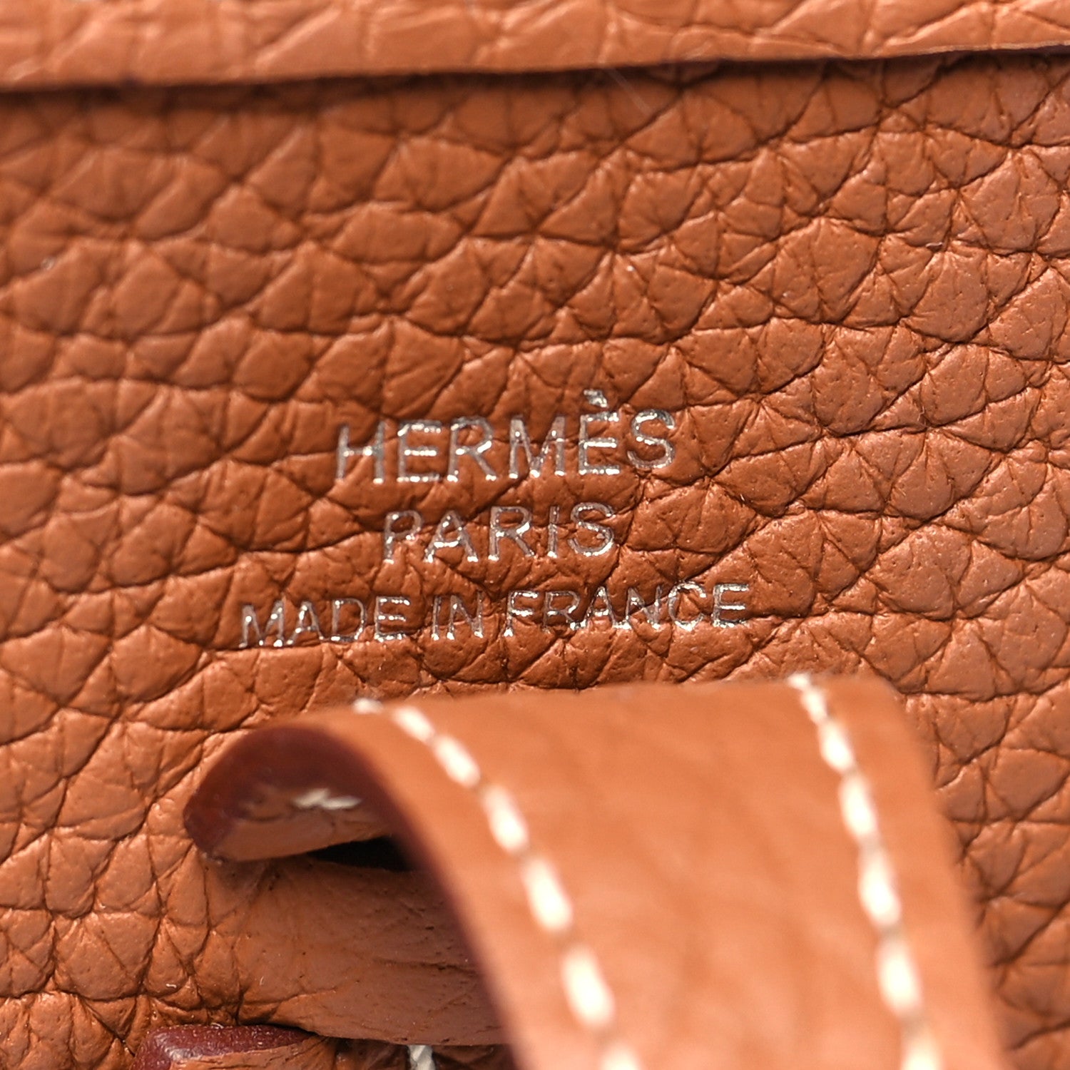Hermes Taurillon Clemence Evelyne TPM Gold 6 of 11