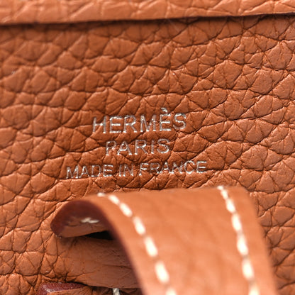 Hermes Taurillon Clemence Evelyne TPM Gold 6 of 11