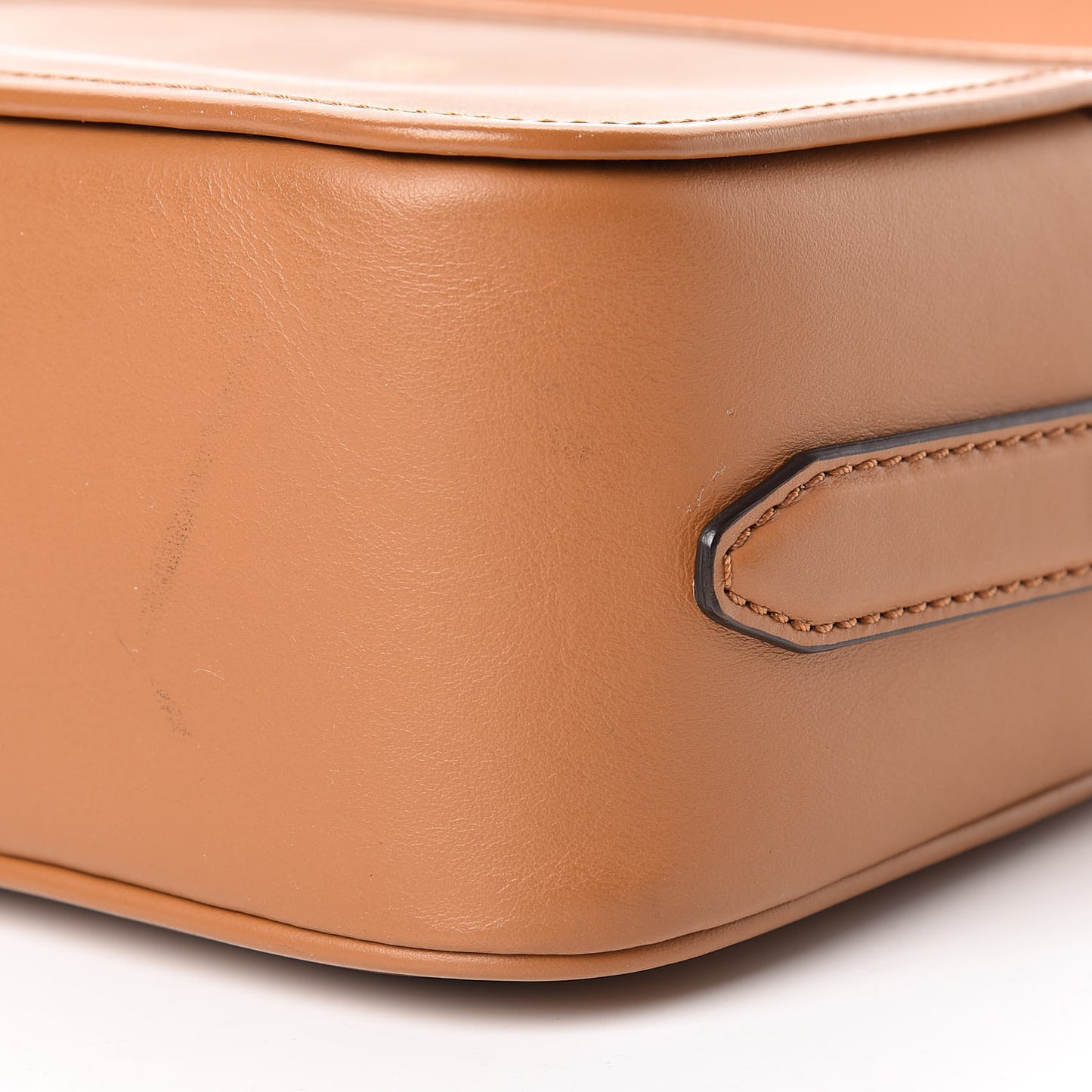 Vitello Century F is Camera Case Caramello