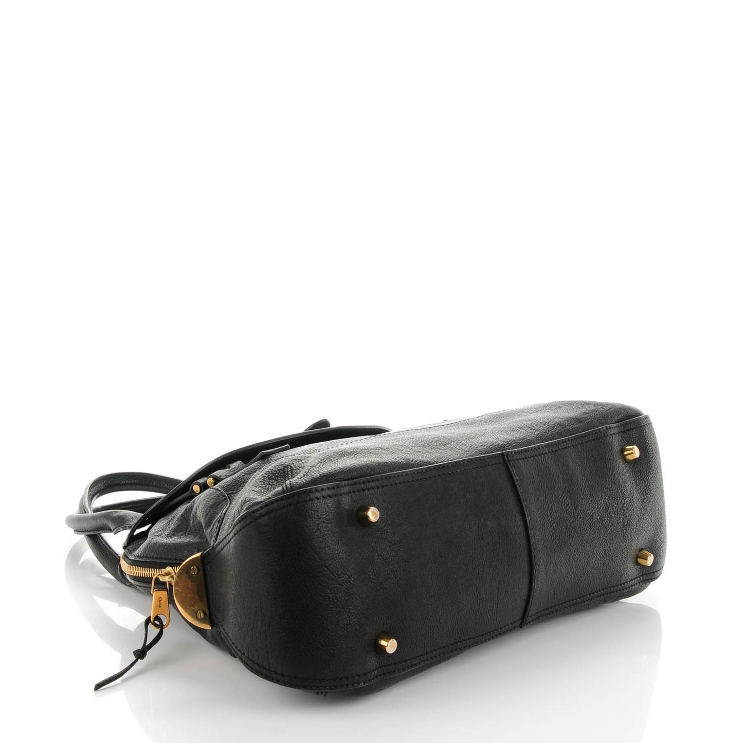 Calfskin Georgia Dome Bag Black