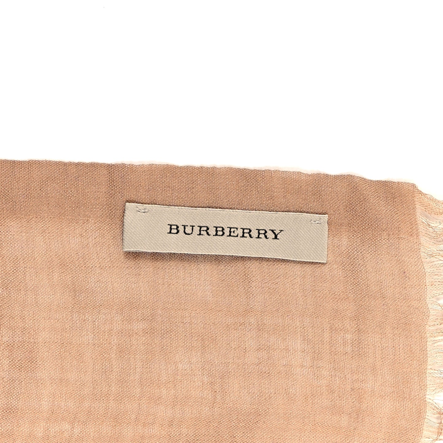 Modal Silk Cashmere Mega Check Lightweight Scarf Camel
