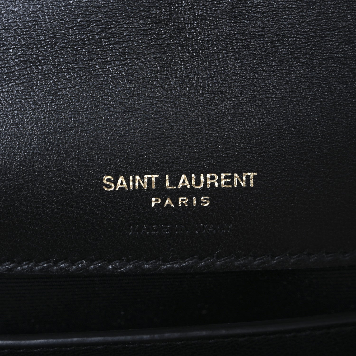 Saint Laurent Lambskin Chevron Quilted Mini Loulou Black 7 of 11