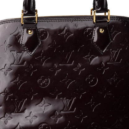 Louis Vuitton Vernis Alma GM Amarante 12 of 12