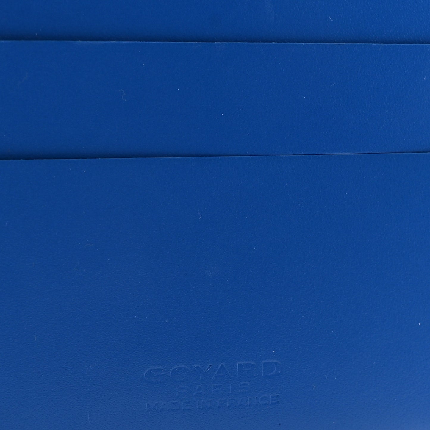 Goyardine Grenelle Passport Wallet Sky Blue