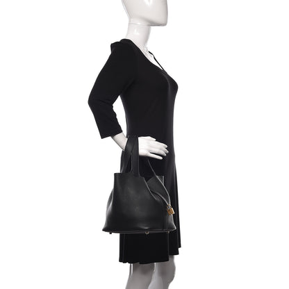 Hermes Taurillon Clemence Picotin Lock 22 MM Black 2 of 11