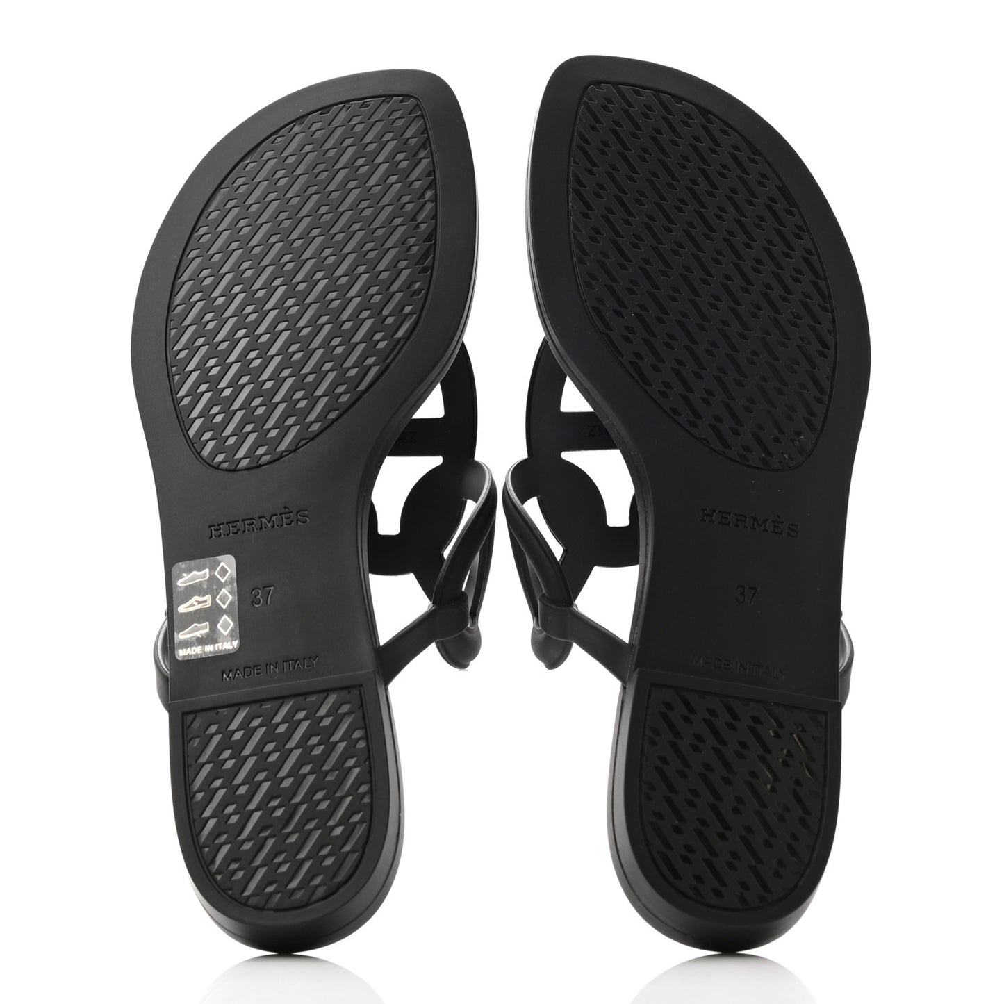 Rubber Womens Egerie Sandals 37 Black
