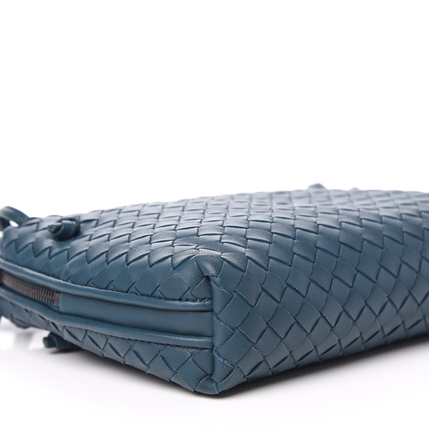 Bottega Veneta Nappa Intrecciato Nodini Bag Petrol Blue 6 of 11
