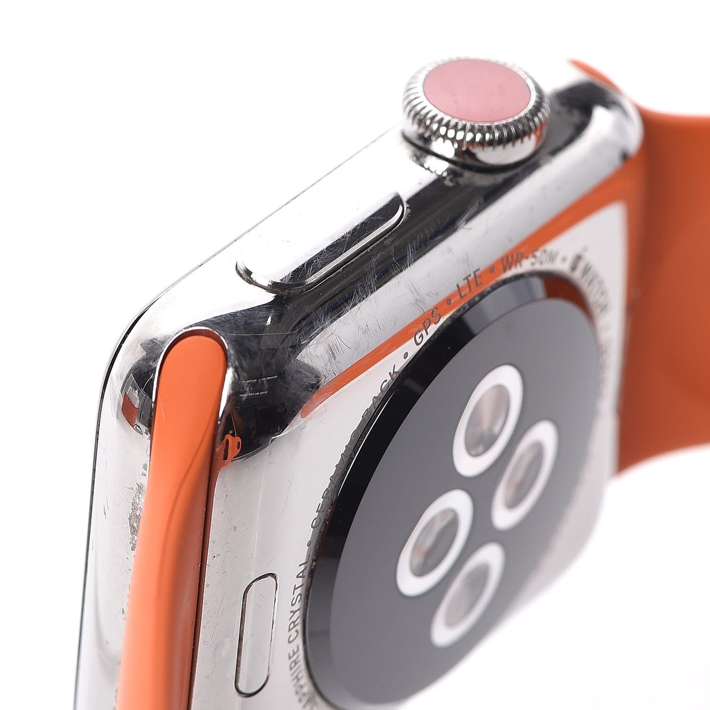 Gala 38mm Series 3 Apple Watch Eperon d'Or Bleu Marine