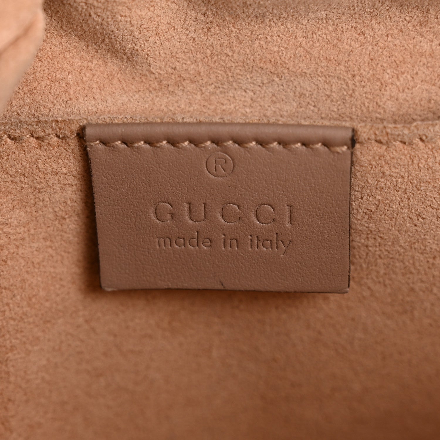 Gucci Calfskin Matelasse Small GG Marmont Chain Shoulder Bag Porcelain Rose 6 of 13
