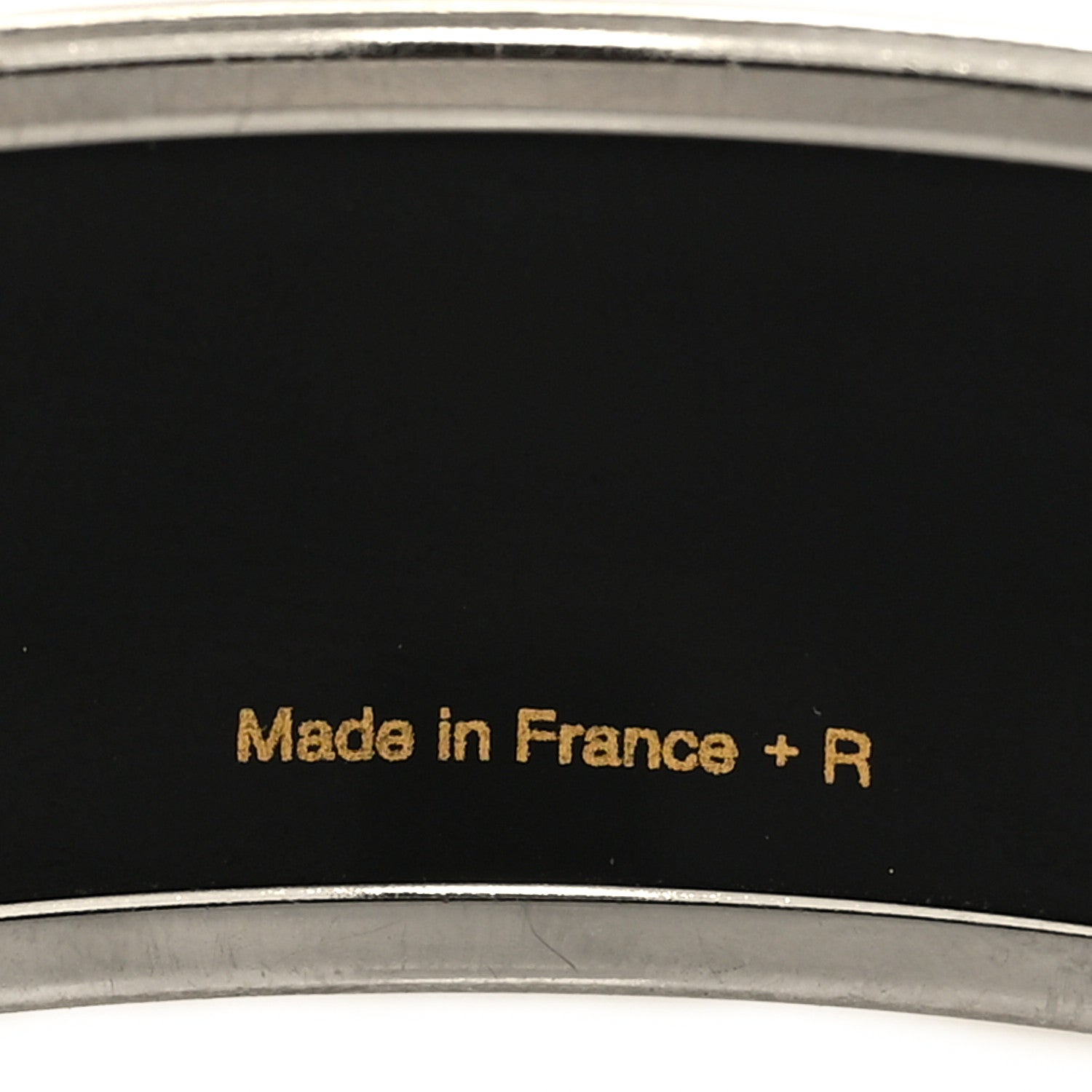 Hermes Enamel Printed Wide Cavalcadour Bracelet 65 4 of 5