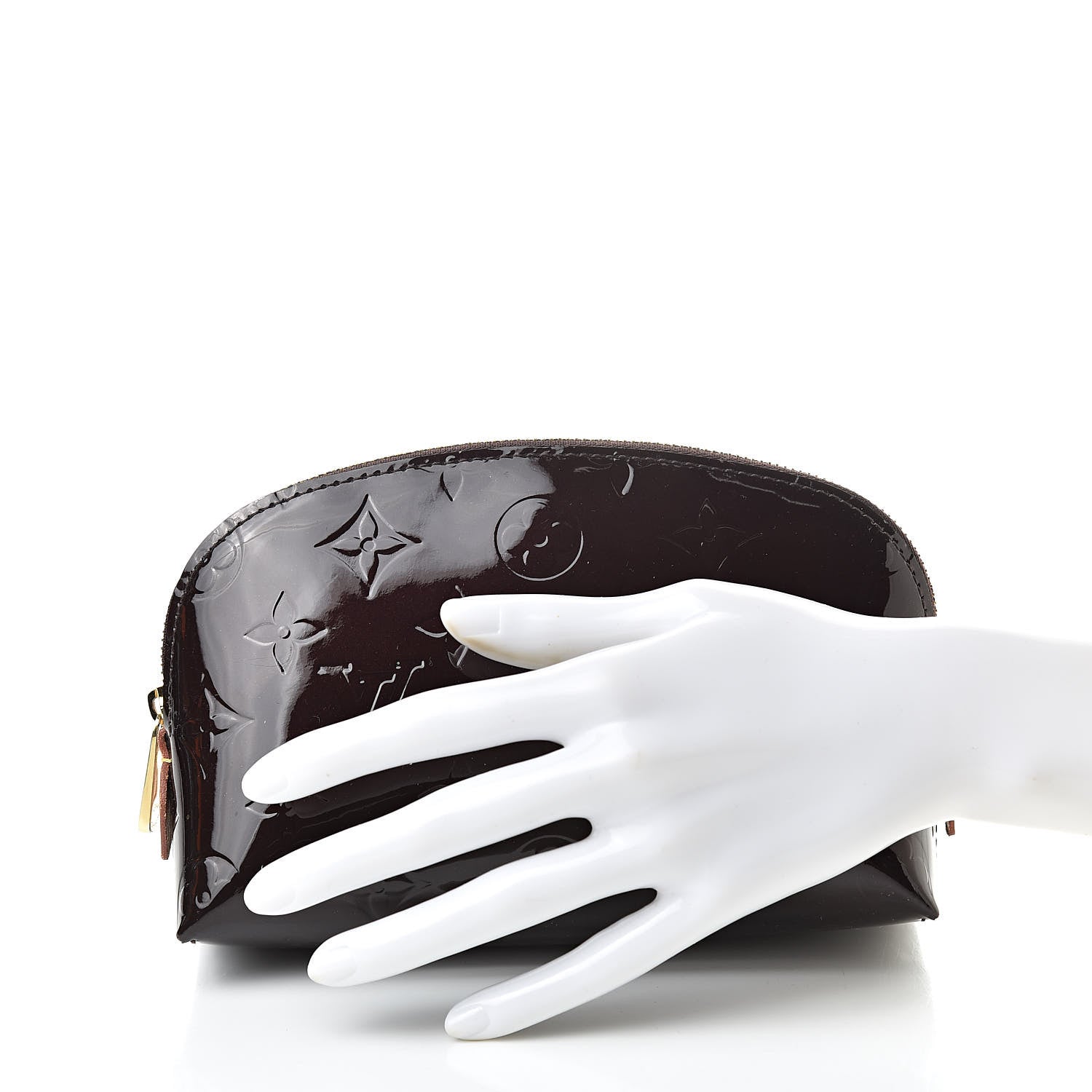 Louis Vuitton Vernis Cosmetic Pouch Amarante 2 of 7
