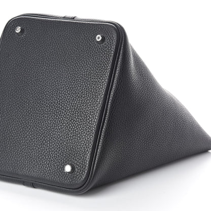 Hermes Taurillon Clemence Picotin Lock 22 MM Black 9 of 9