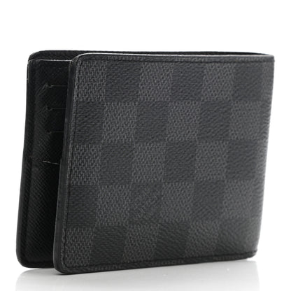 Louis Vuitton Damier Graphite Slender Wallet 3 of 8