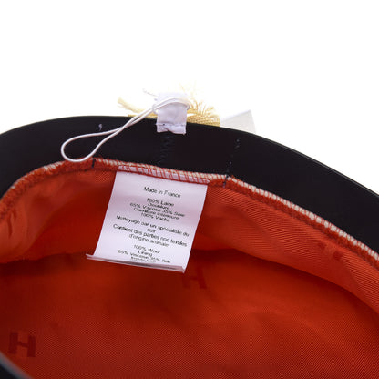 Hermes Merino Wool Bonnie Beret 58 Naturel 9 of 10