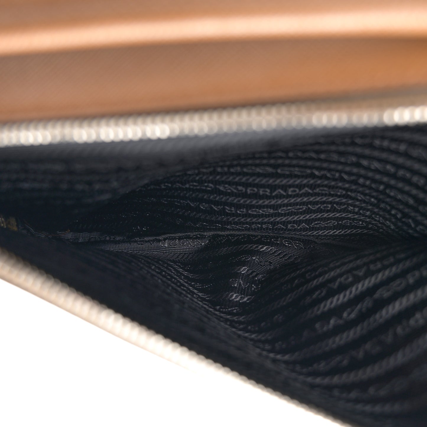 Saffiano Travel Medium Brique Crossbody Bag Cannella