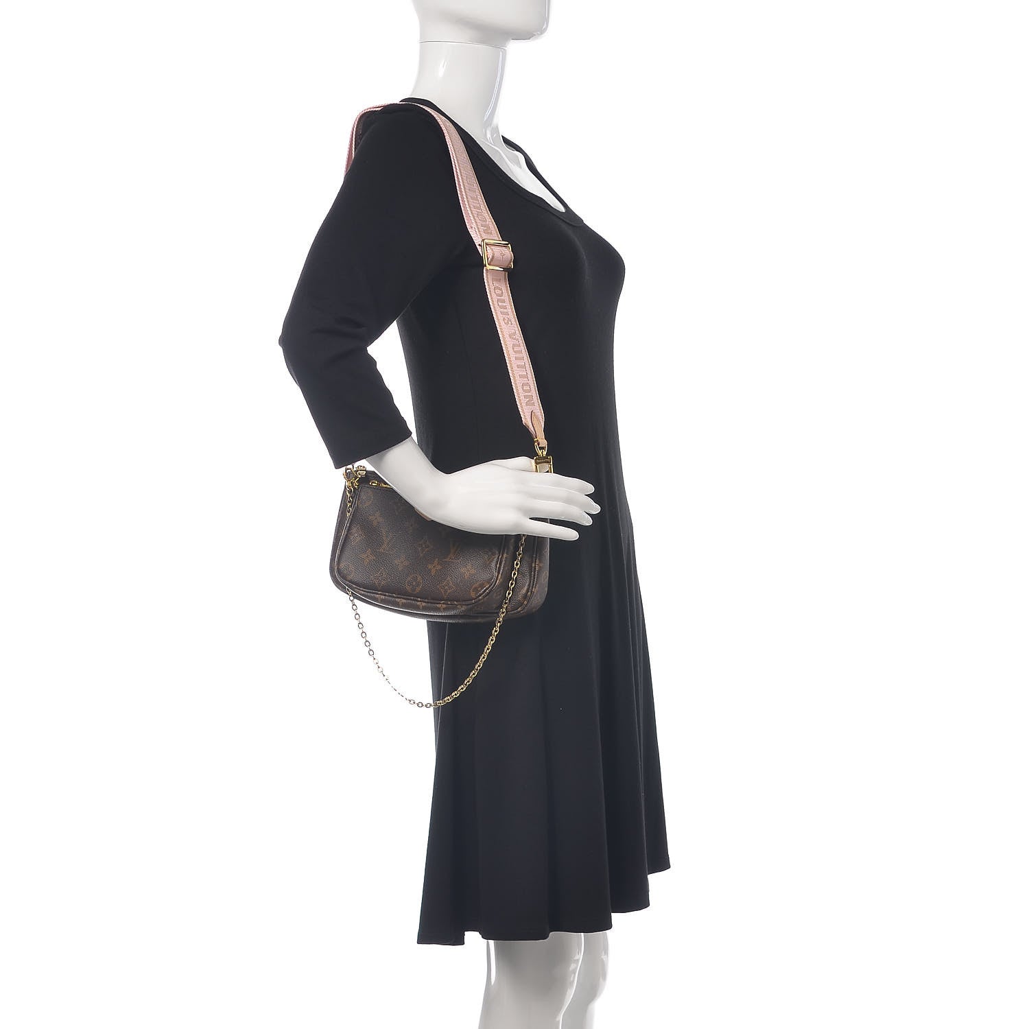 Louis Vuitton Monogram Multi Pochette Accessories Rose Clair 2 of 11