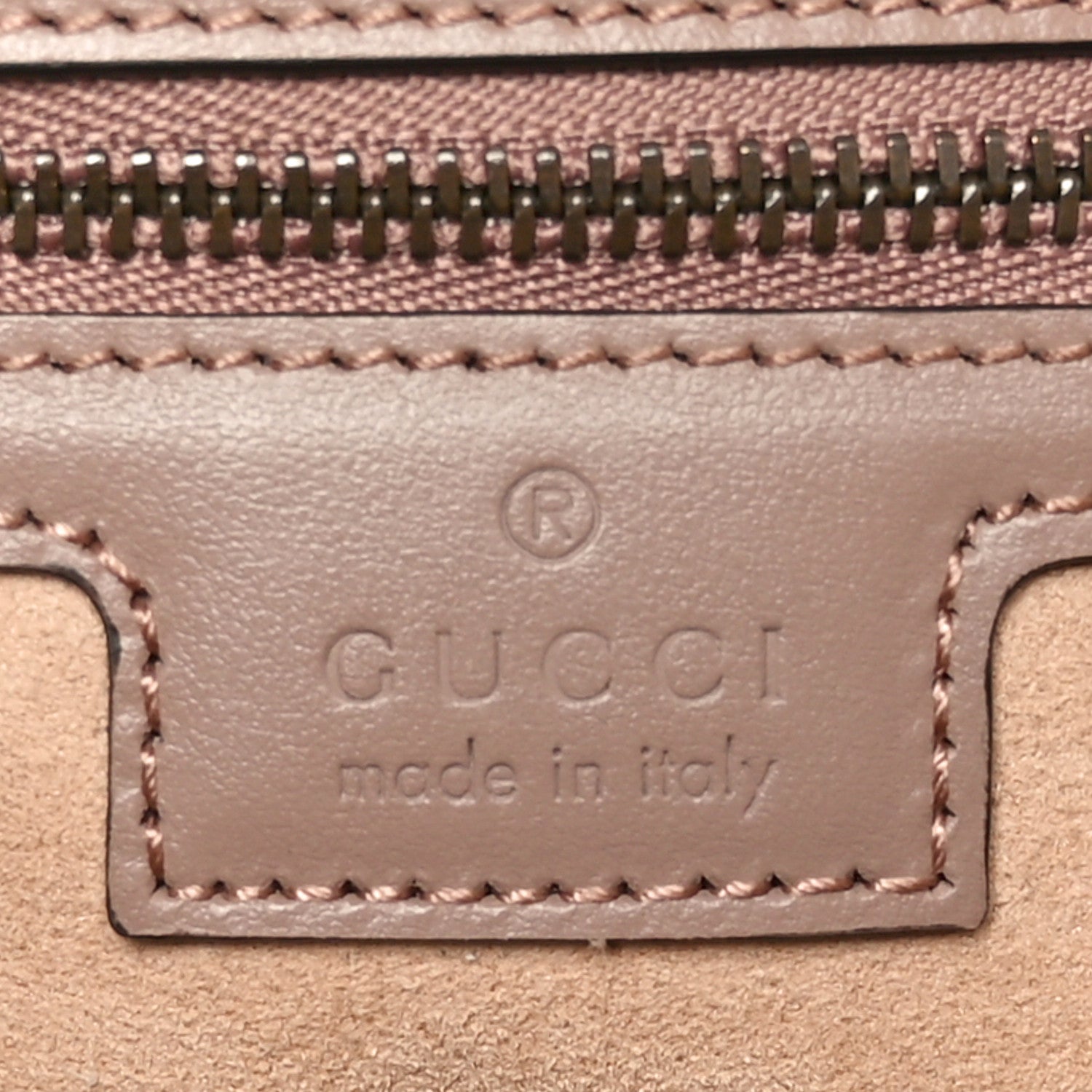 Gucci Calfskin Matelasse Small GG Marmont Shoulder Bag Porcelain Rose 6 of 10