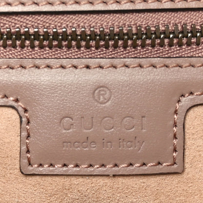 Gucci Calfskin Matelasse Small GG Marmont Shoulder Bag Porcelain Rose 6 of 10
