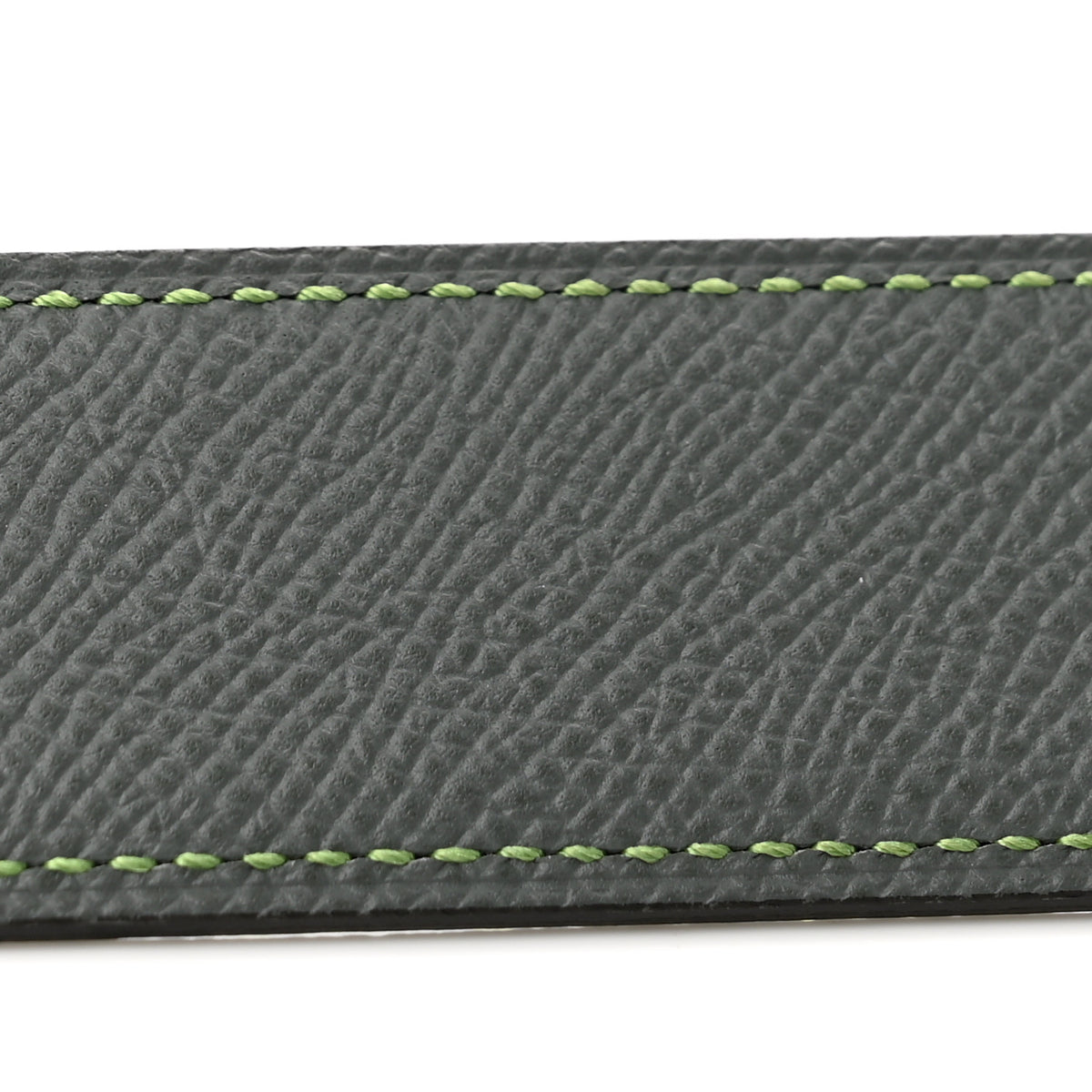 Epsom Reversible 32mm Belt Strap 85 34 Vert De Gris Vert Amande